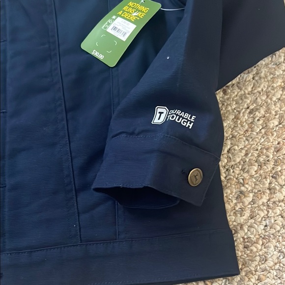 John Deere Kids Navy Jacket Large - Picture 3 of 8